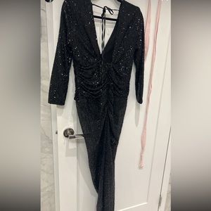 Black dress event style